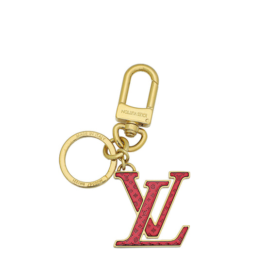 Authentic Gold Louis Vuitton Padlock Charm- Gold LV Logo-18K Gold