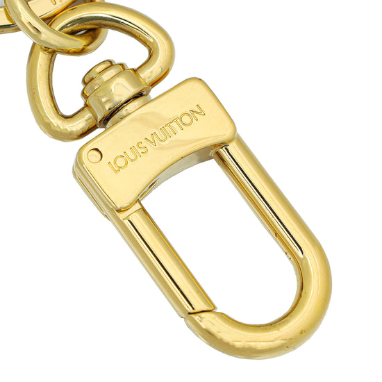 Louis Vuitton Fuchsia Nanogram Key Holder Bag Charm – The Closet