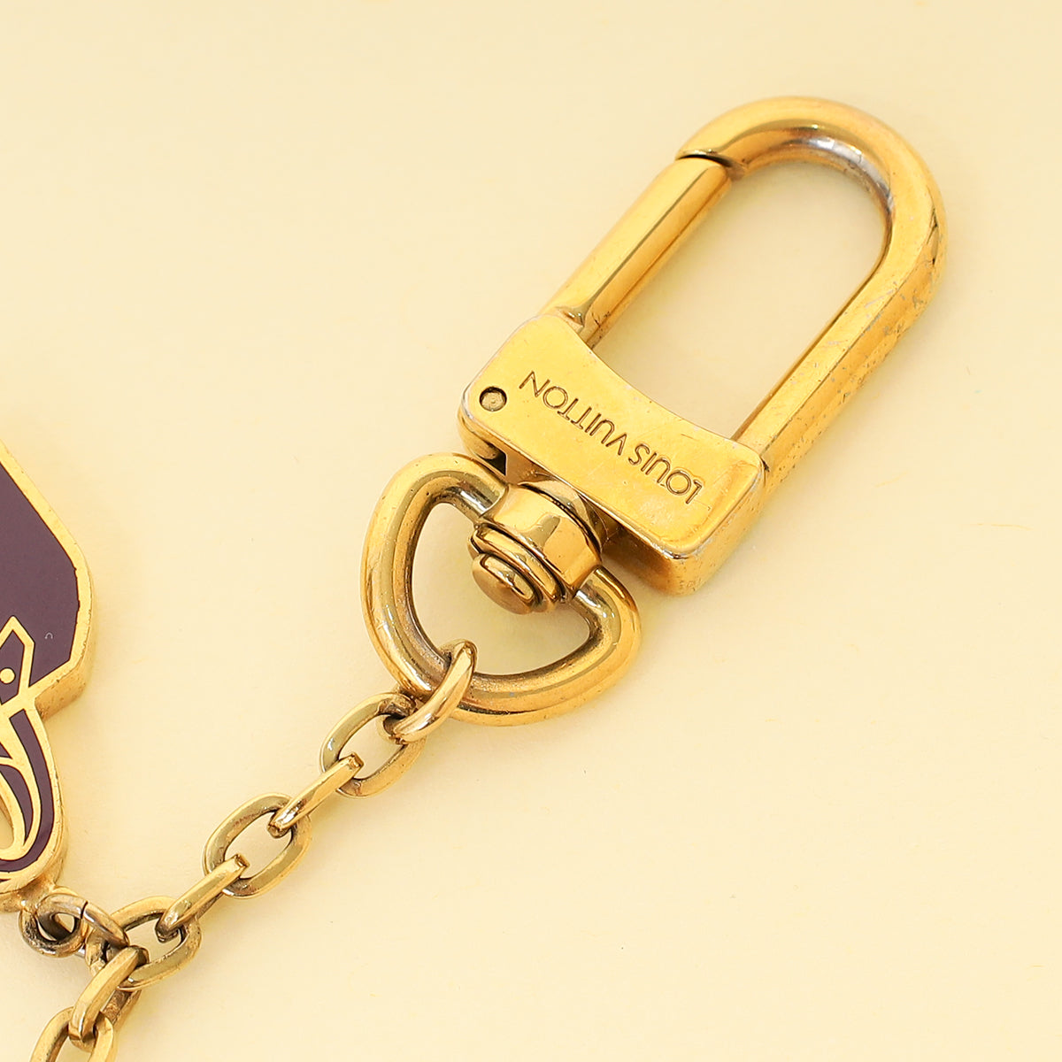 Louis Vuitton Multicolor Iconic Speedy Bag Charm Chain Keyring