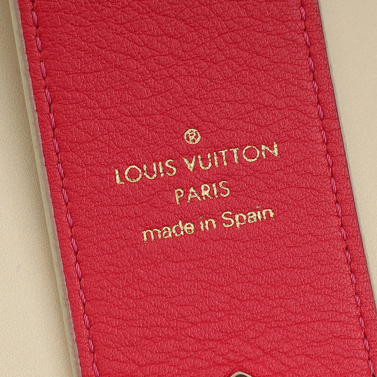 Louis Vuitton Brown Monogram Bandoulière Shoulder Strap-Louis Vuitton-THE CLOSET