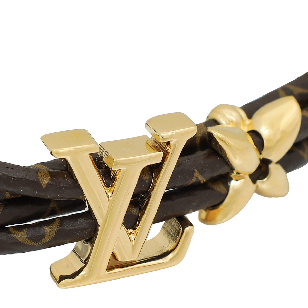 Louis Vuitton Brown Monogram Bloom Bracelet