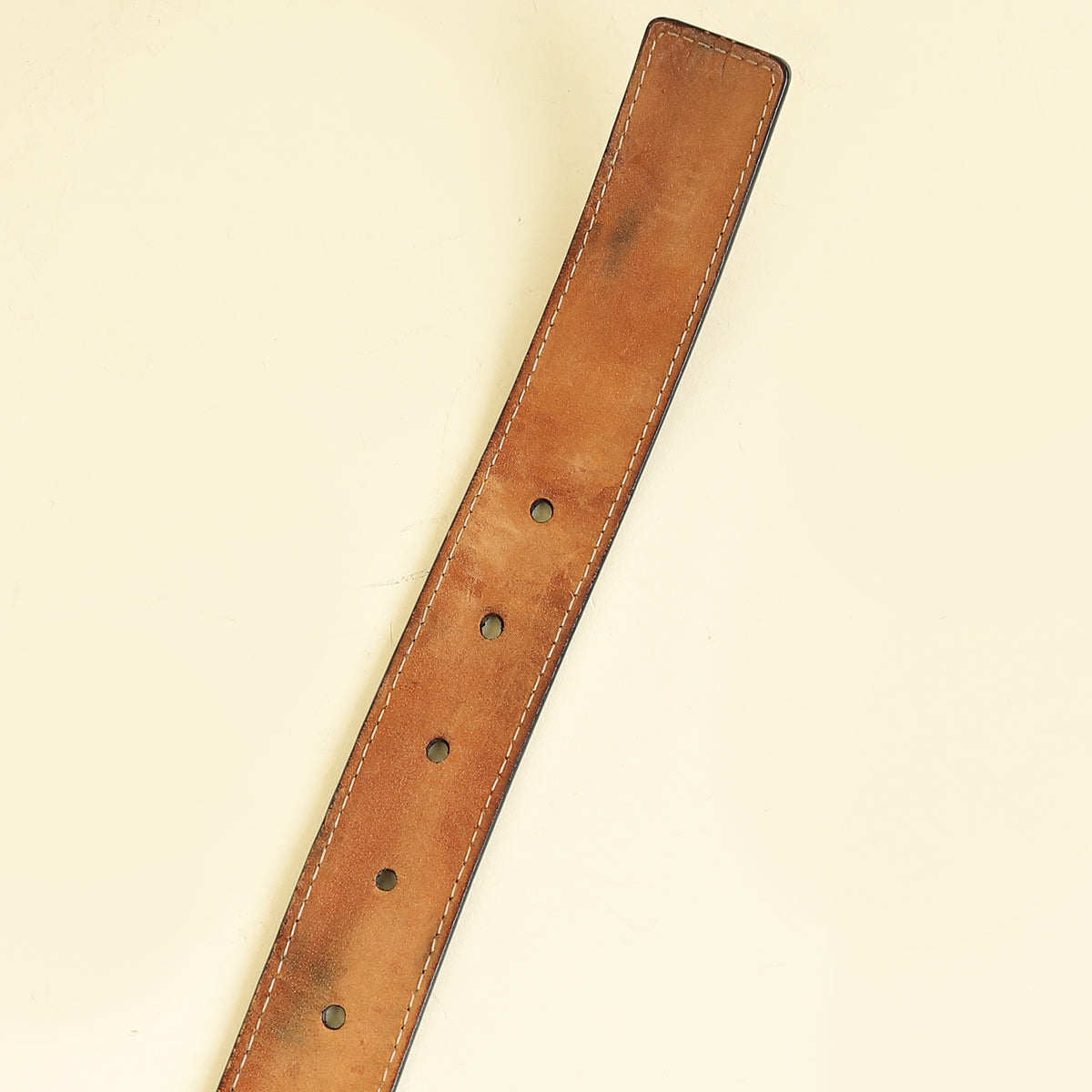 Louis Vuitton Black Initiales Buckle 30mm Belt 32