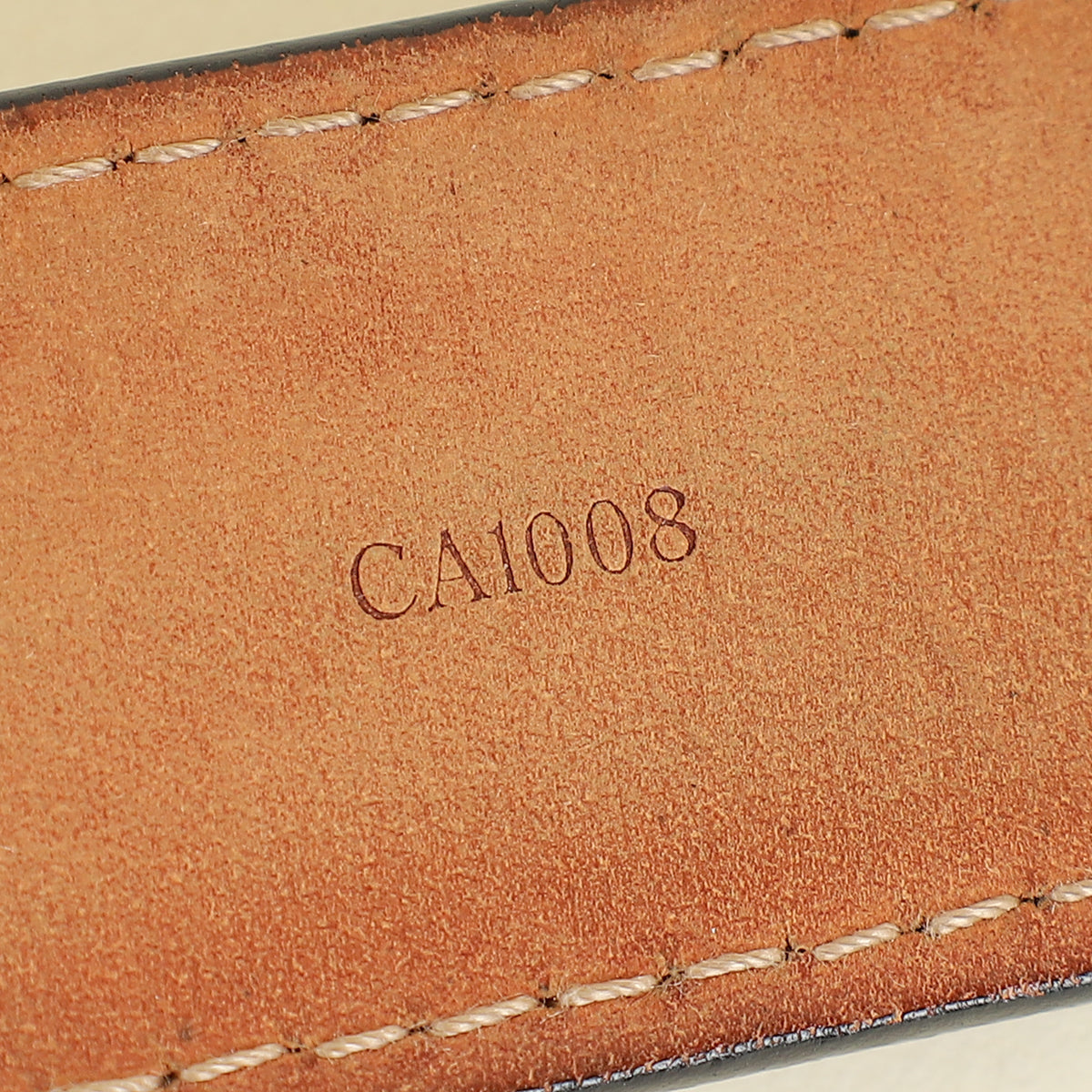 Louis Vuitton Black Initiales Buckle 30mm Belt 32