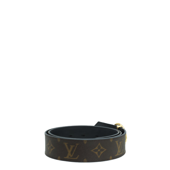 Leather Belt Louis Vuitton-LV CIRCLE 35MM REVERSIBLE - Studio Nafay