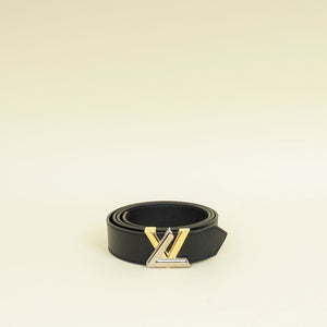 Louis Vuitton Black Twist 30 mm Belt 36