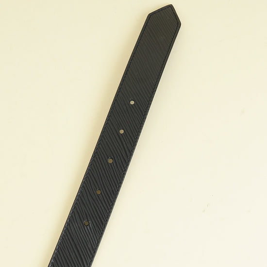Louis Vuitton Black Twist 30 mm Belt 36