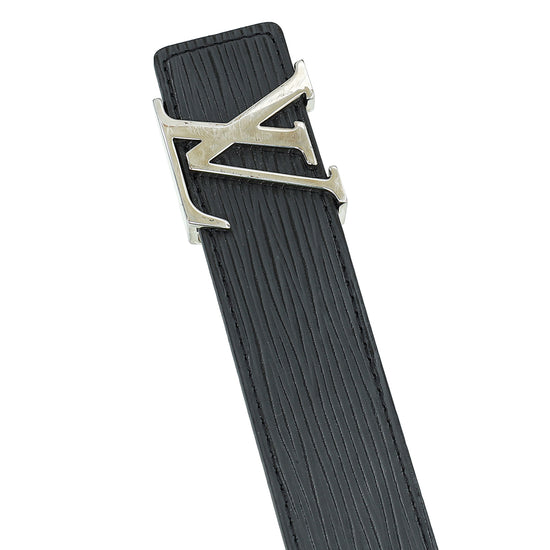 Louis Vuitton, Accessories, Mens Size 32 Black Lv Belt Monogram