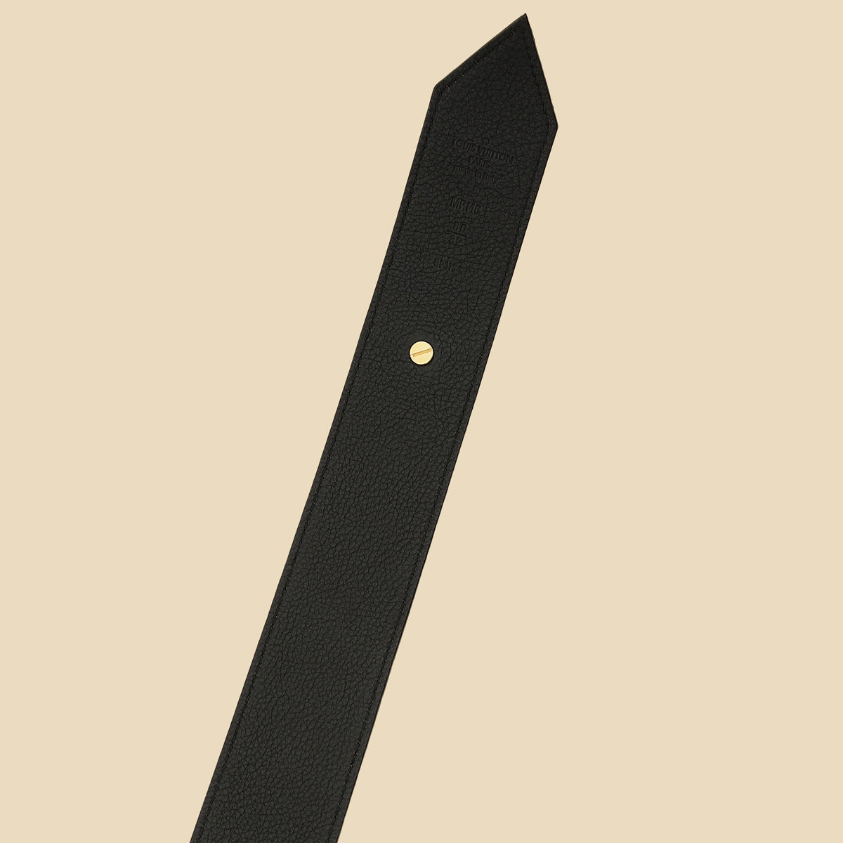 Louis Vuitton Black Tie The Knot Eyelets 45mm Belt 32-Louis Vuitton-THE CLOSET