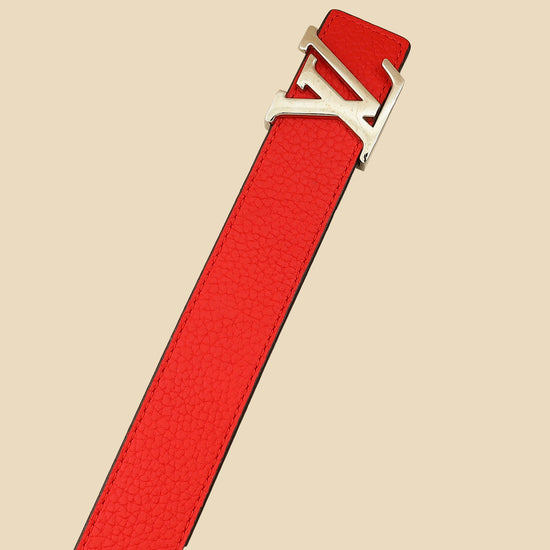 Louis Vuitton Bicolor Initials 30mm Reversible Belt 34-Louis Vuitton-THE CLOSET