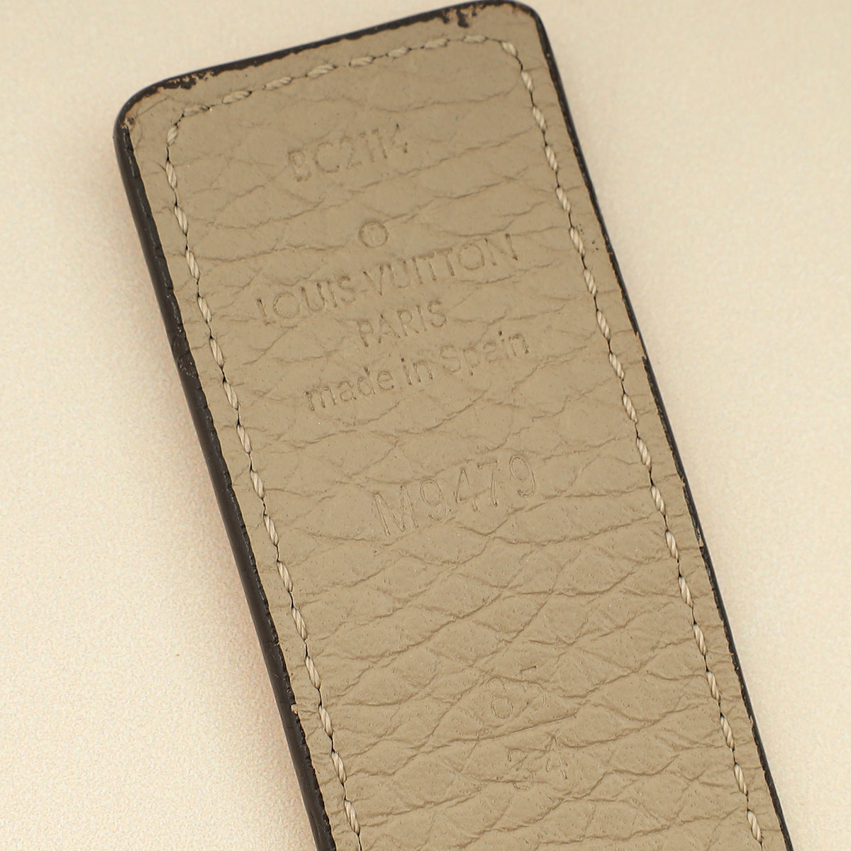 Louis Vuitton Bicolor Initials 30mm Reversible Belt 34-Louis Vuitton-THE CLOSET