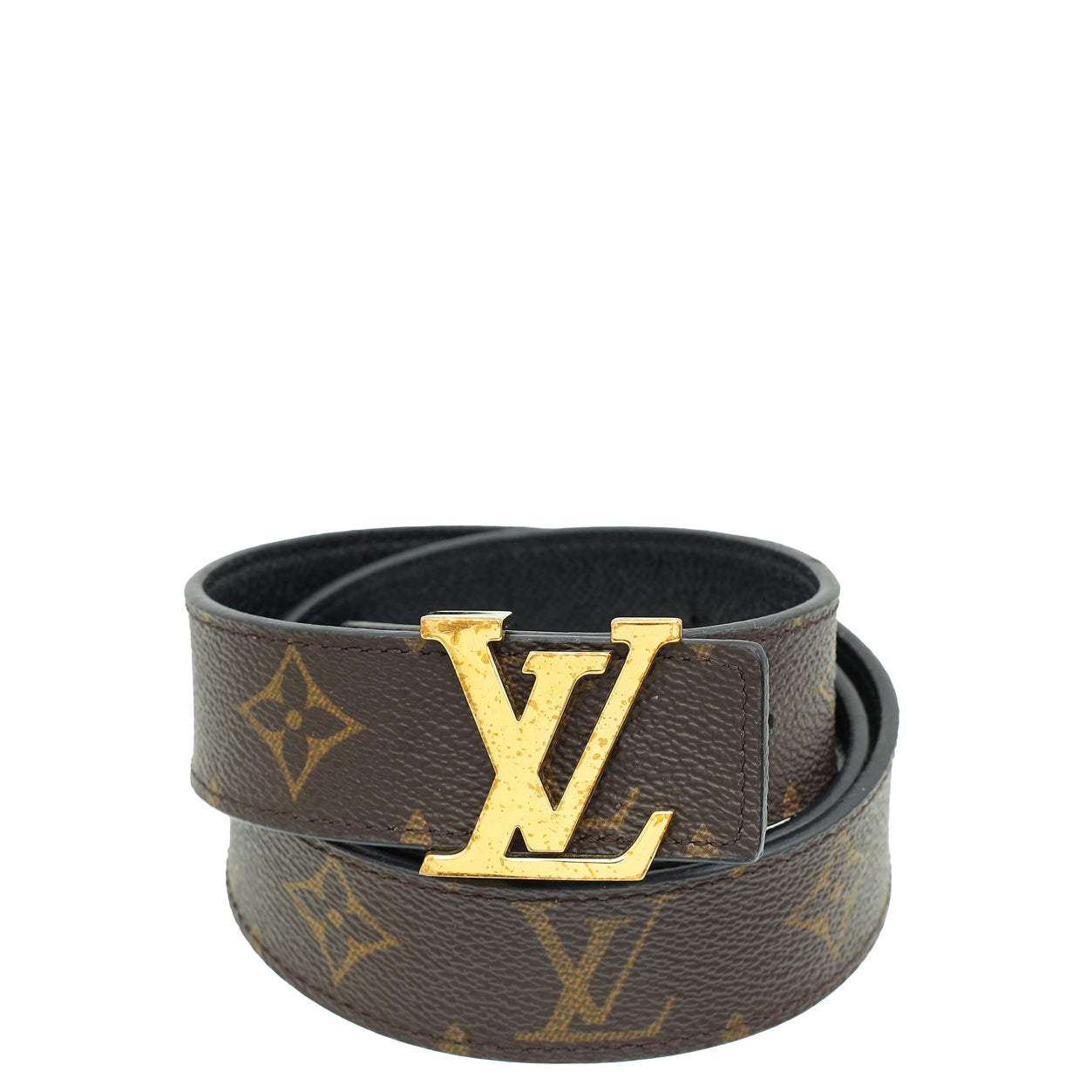 Louis Vuitton Bicolor Initials 30MM Reversible Belt 34-Louis Vuitton-THE CLOSET
