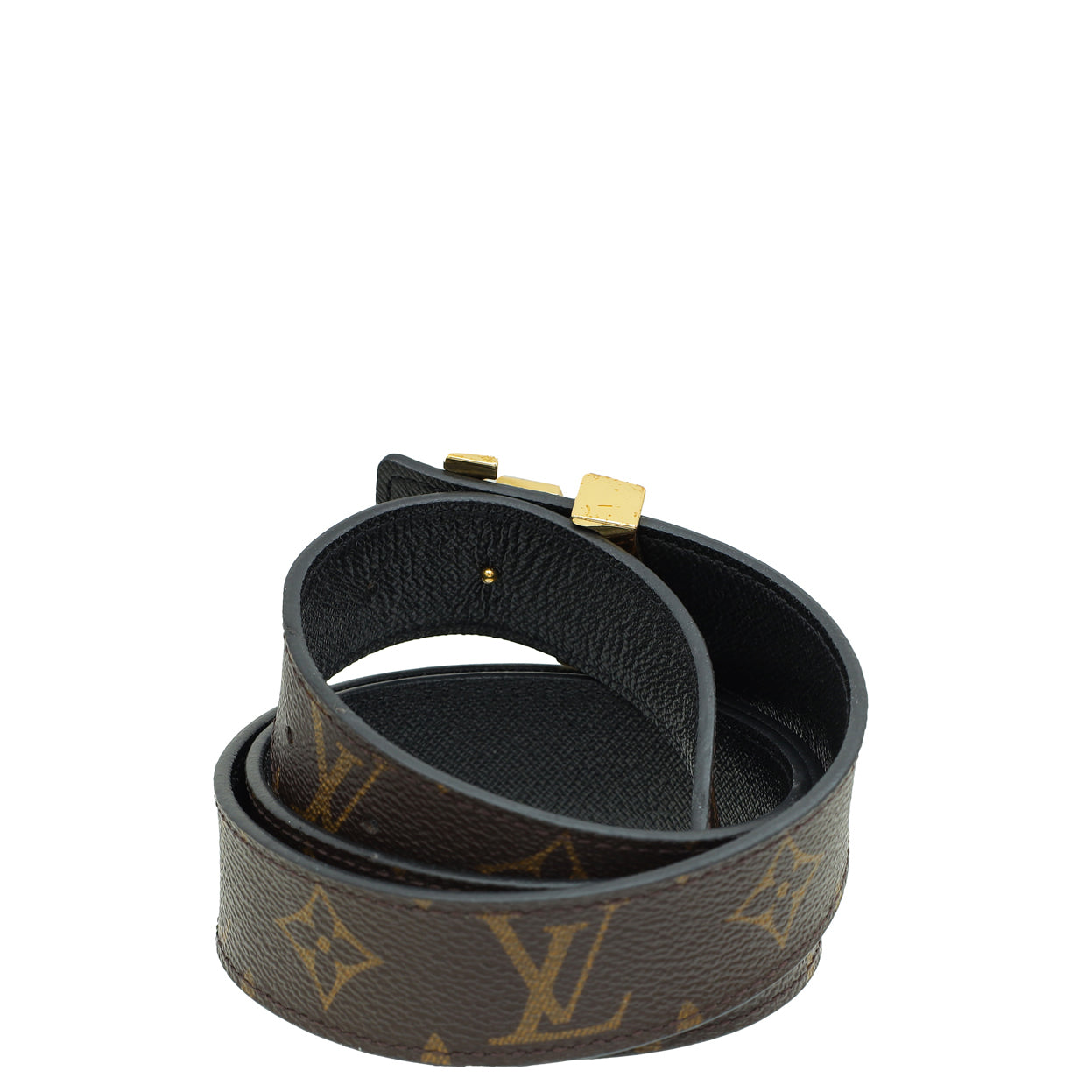 Louis Vuitton Bicolor Initials 30MM Reversible Belt 34-Louis Vuitton-THE CLOSET