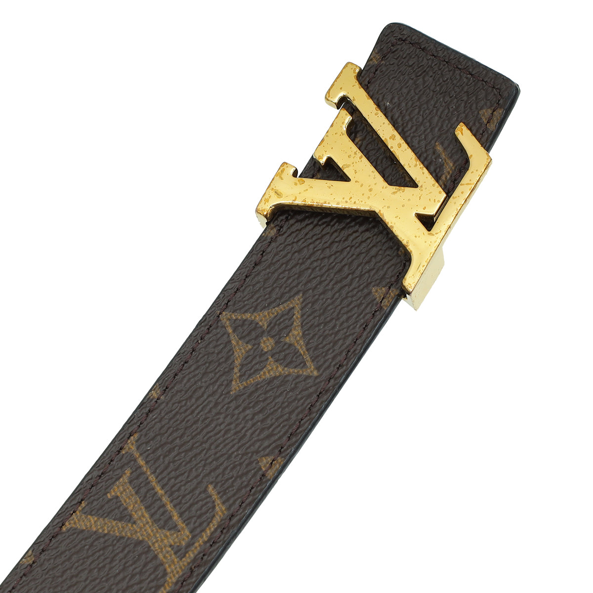 Louis Vuitton Bicolor Initials 30MM Reversible Belt 34