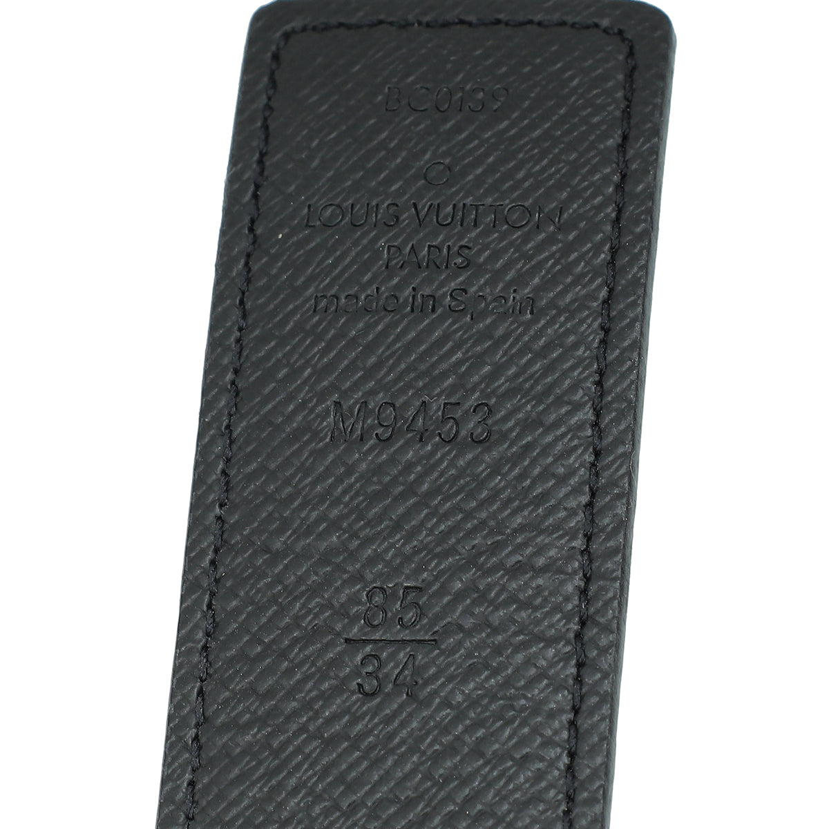 Louis Vuitton Bicolor Initials 30MM Reversible Belt 34
