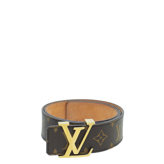 Louis Vuitton Monogram LV Initiales 40mm Belt 32 – The Closet