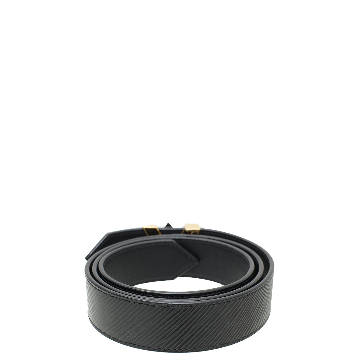 Louis Vuitton Black 30 mm Twist Belt 34-Louis Vuitton-THE CLOSET