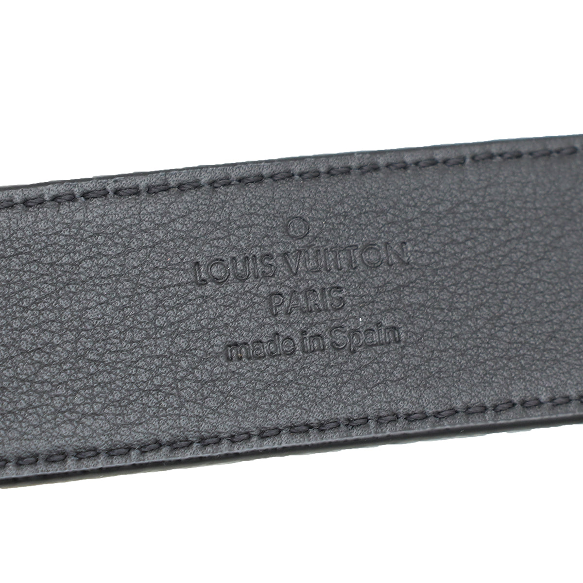Louis Vuitton Black 30 mm Twist Belt 34