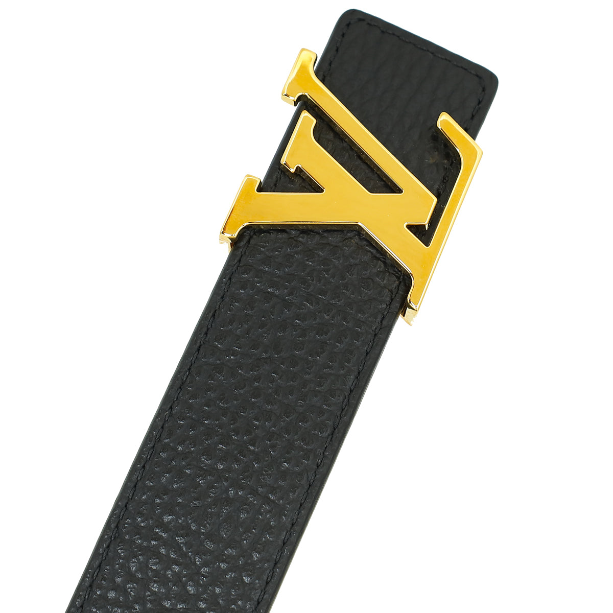 Louis Vuitton Bicolor Initiales 30mm Reversible Belt 32