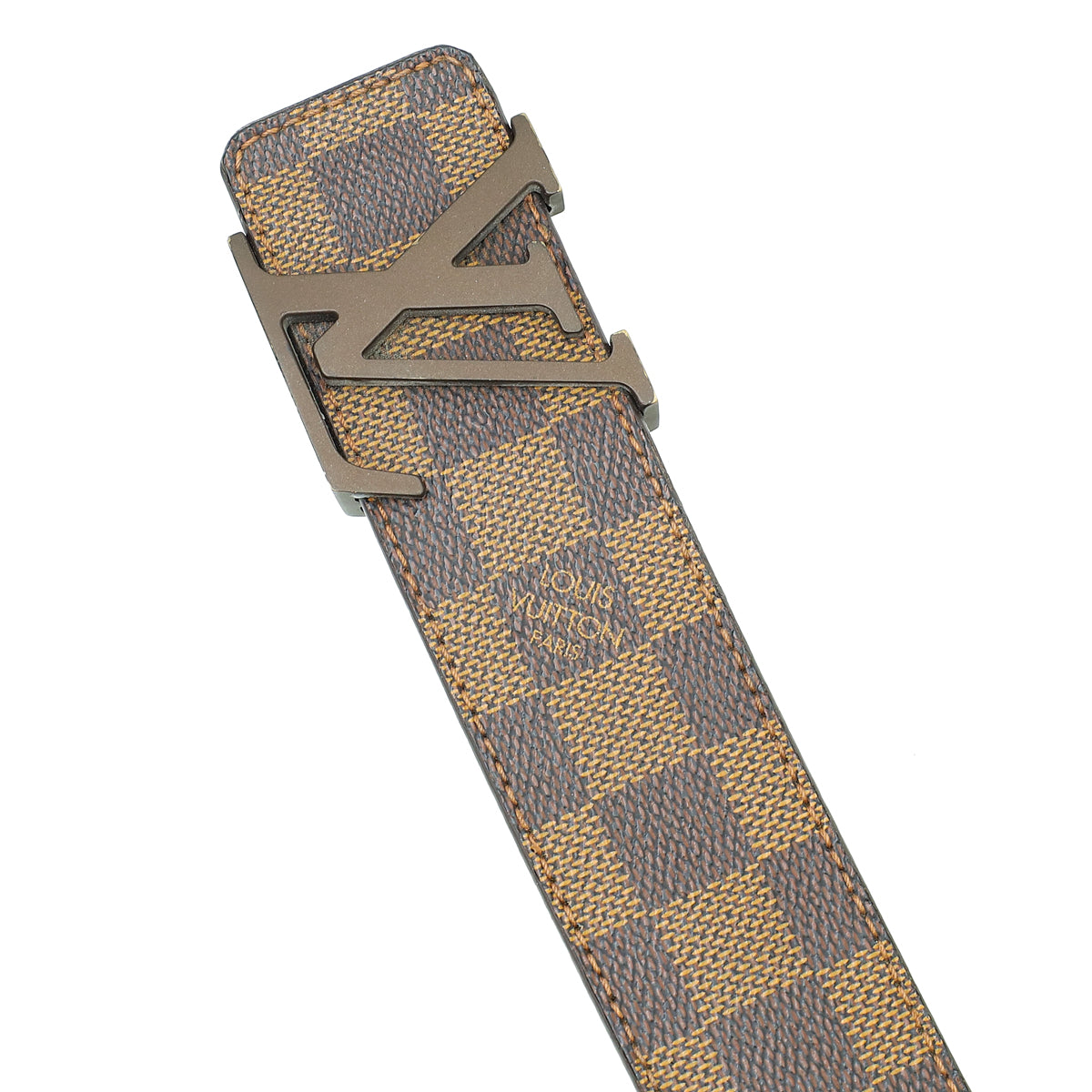 Louis Vuitton Damier Ebene Initiales 40mm Belt 34