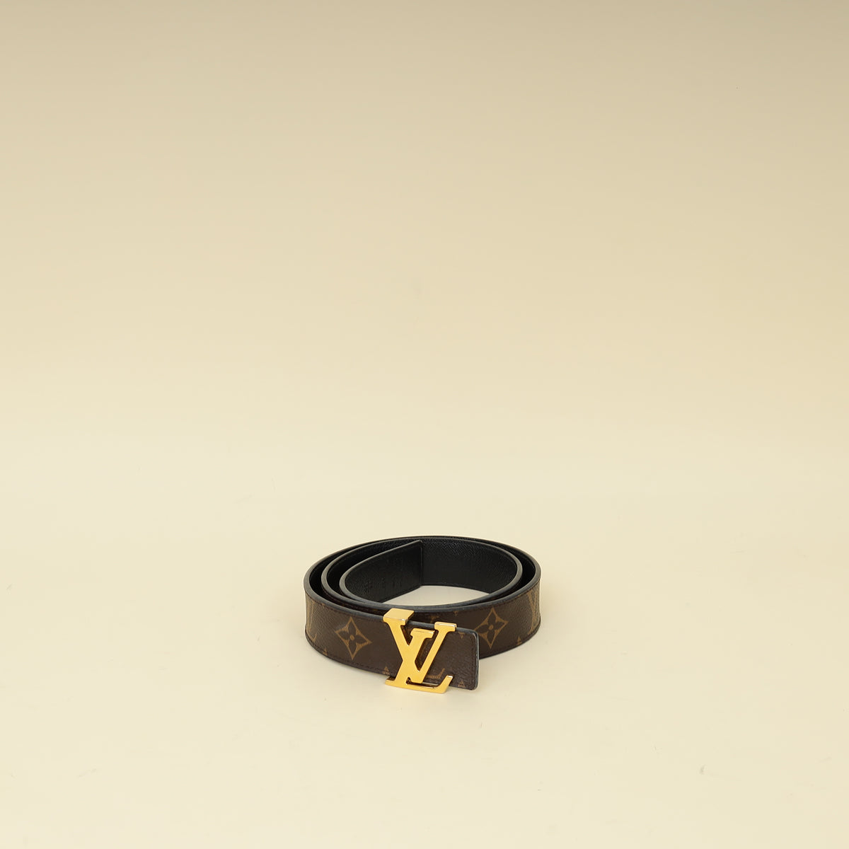 Louis Vuitton Bicolor Initiales 30mm Reversible Belt 30-Louis Vuitton-THE CLOSET