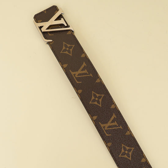 Louis Vuitton Bicolor Monogram LV Initiales 40mm Reversible Belt 36-Louis Vuitton-THE CLOSET