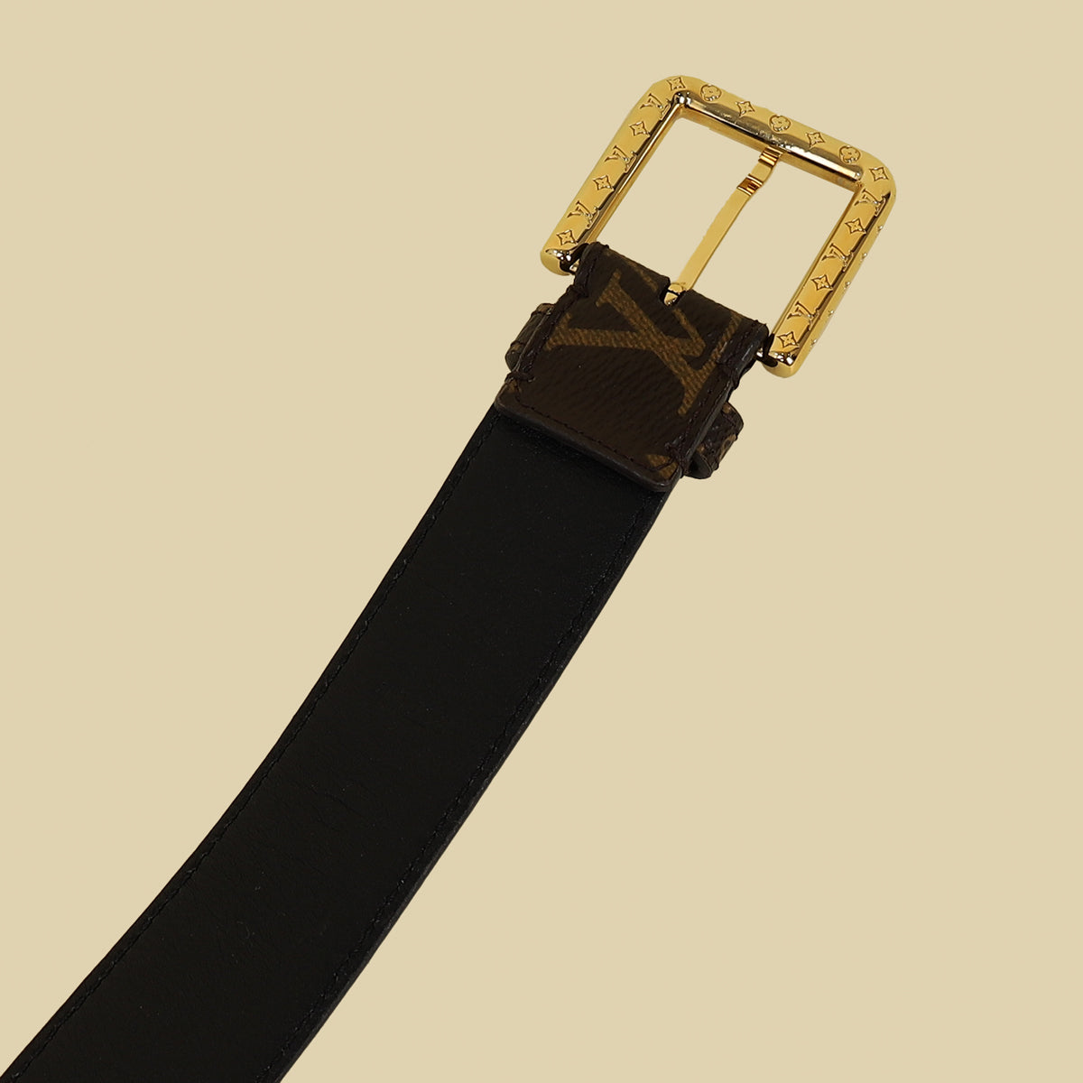 Louis Vuitton Brown Monogram Daily Multi Pocket 30mm Belt 28-Louis Vuitton-THE CLOSET