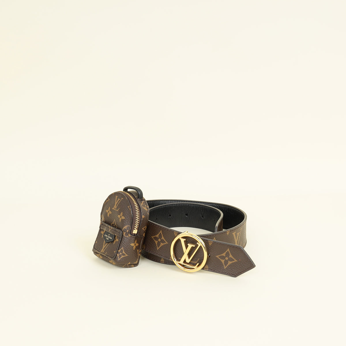 Louis Vuitton Bicolor Monogram Reversible Palm Spring Belt 28