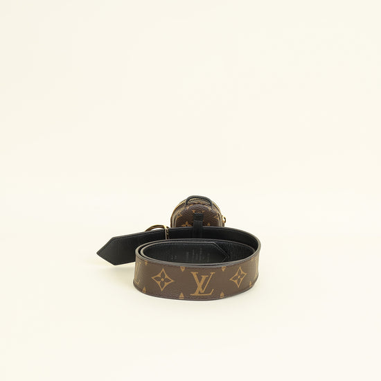 Louis Vuitton Bicolor Monogram Reversible Palm Spring Belt 28