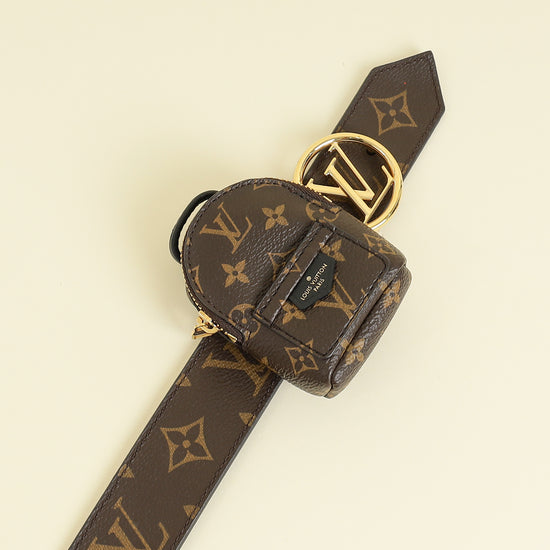 Louis Vuitton Bicolor Monogram Reversible Palm Spring Belt 28