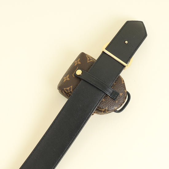 Louis Vuitton Bicolor Monogram Reversible Palm Spring Belt 28