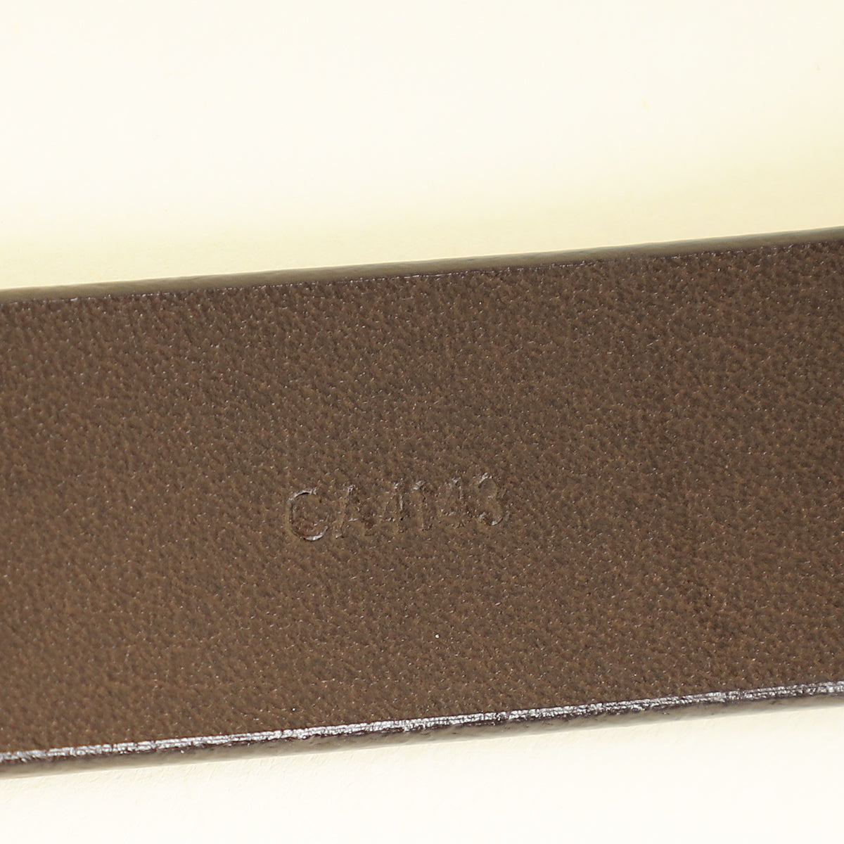 Louis Vuitton Metallic Bronze Initials Buckle 20mm Belt 32