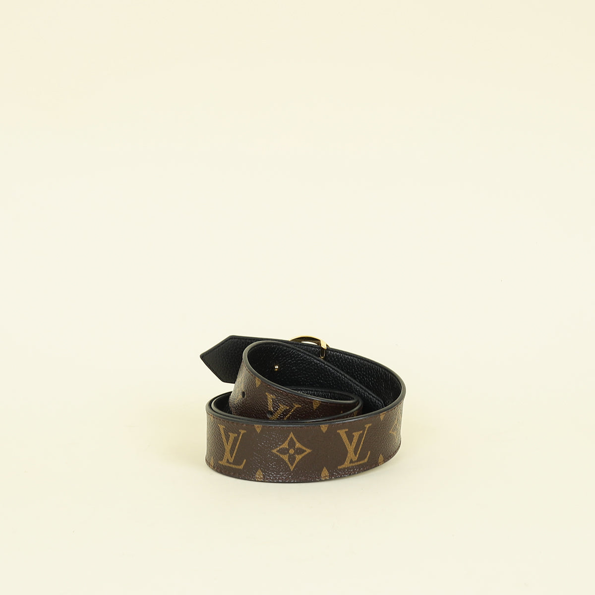 Louis Vuitton Monogram Black Circle Reversible 35mm Belt 34-Louis Vuitton-Belts-THE CLOSET