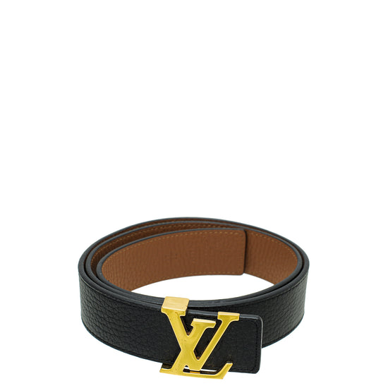 Louis Vuitton Bicolor Reversible Initiales Belt 30