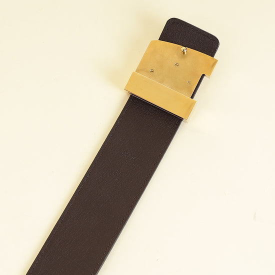 Louis Vuitton Amarante Monogram Vernis Initials Belt 34-Louis Vuitton-THE CLOSET