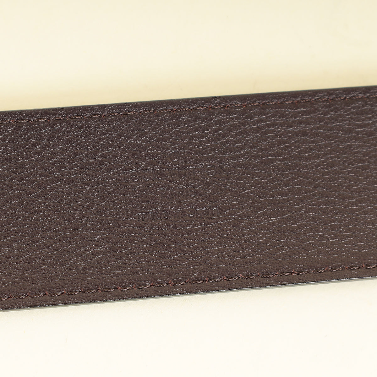 Louis Vuitton Amarante Monogram Vernis Initials Belt 34-Louis Vuitton-THE CLOSET