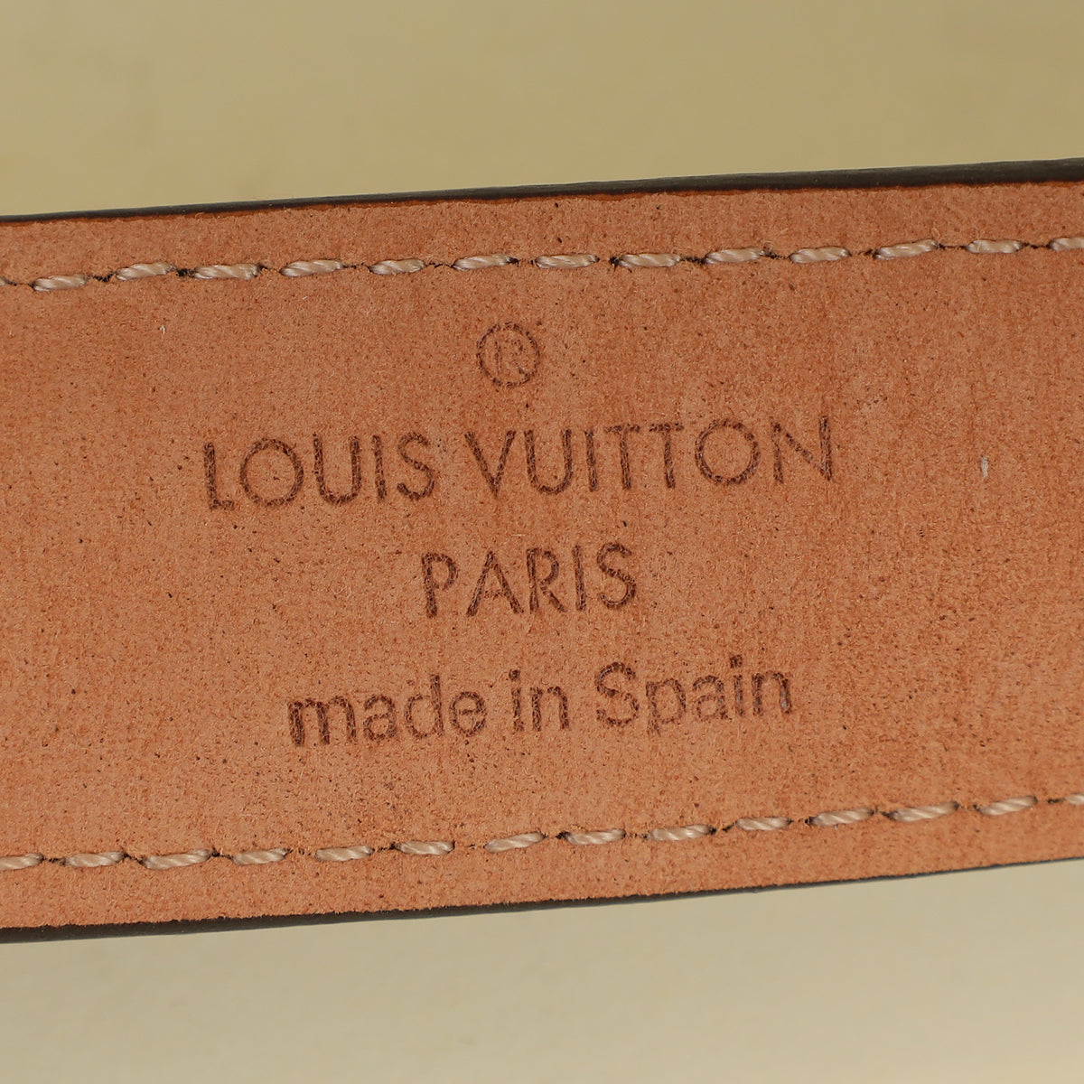 Louis Vuitton Ebene Monogram Mini 25mm Belt 34-Louis Vuitton-THE CLOSET