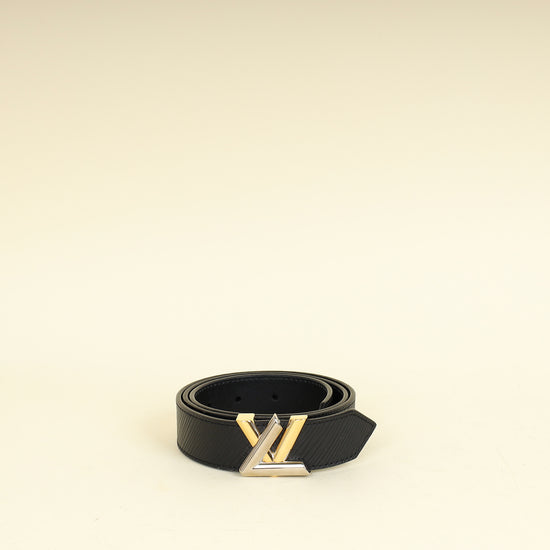 Louis Vuitton Noir Twist 30mm Belt 30