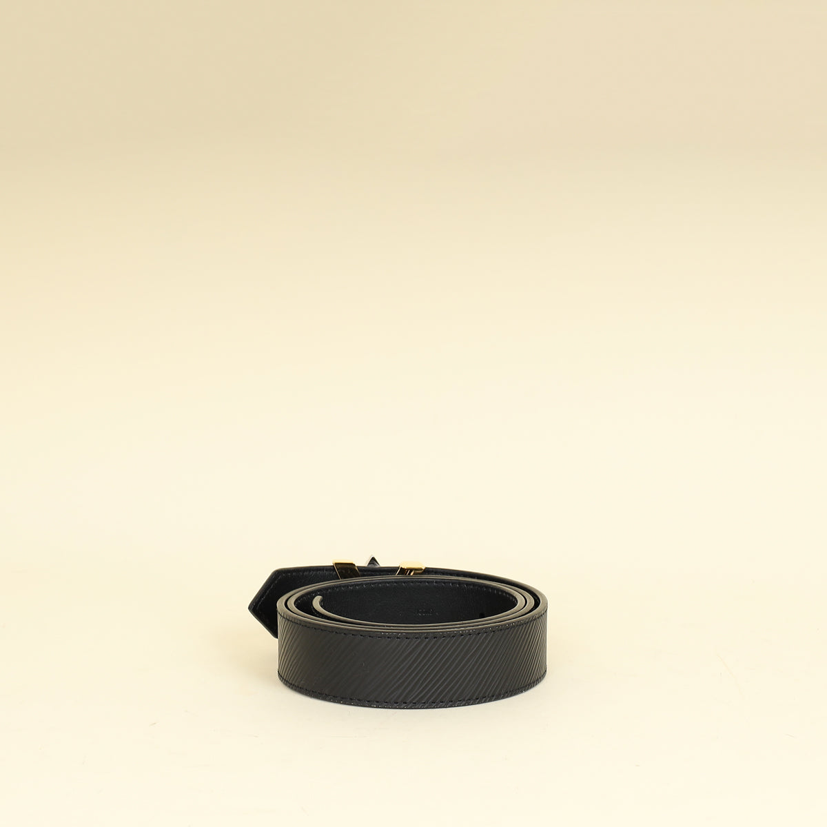 Louis Vuitton Noir Twist 30mm Belt 30