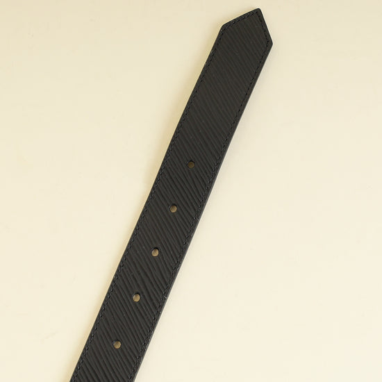 Louis Vuitton Noir Twist 30mm Belt 30