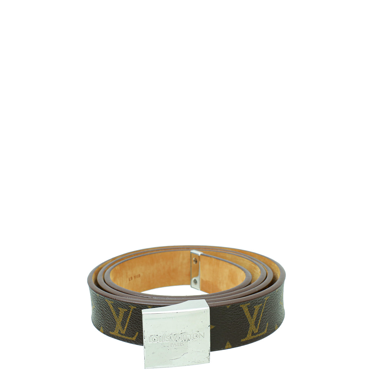 Louis Vuitton Buckle Monogram Belt 44