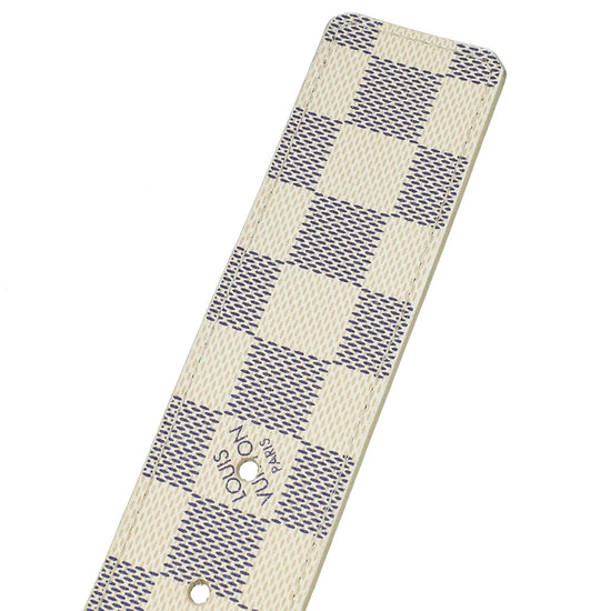 Louis Vuitton Damier Azur Initiales 40mm Belt 34