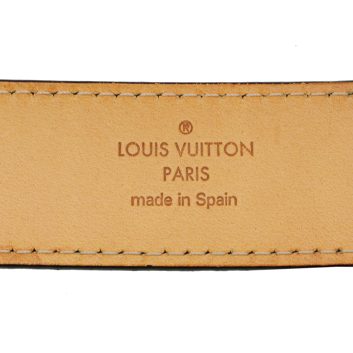 Louis Vuitton Amarante Monogram Vernis LV Frame Buckle Belt 34