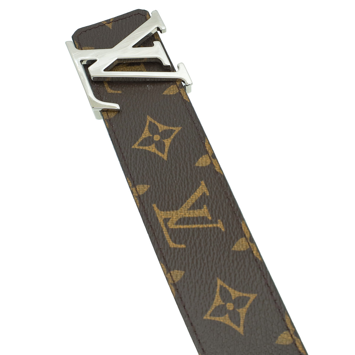 Louis Vuitton Initials Buckle Monogram Reversible 40mm Belt 36