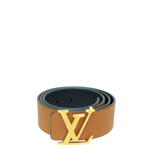 Louis Vuitton Bicolor Initials Buckle Reversible 40mm Belt 34
