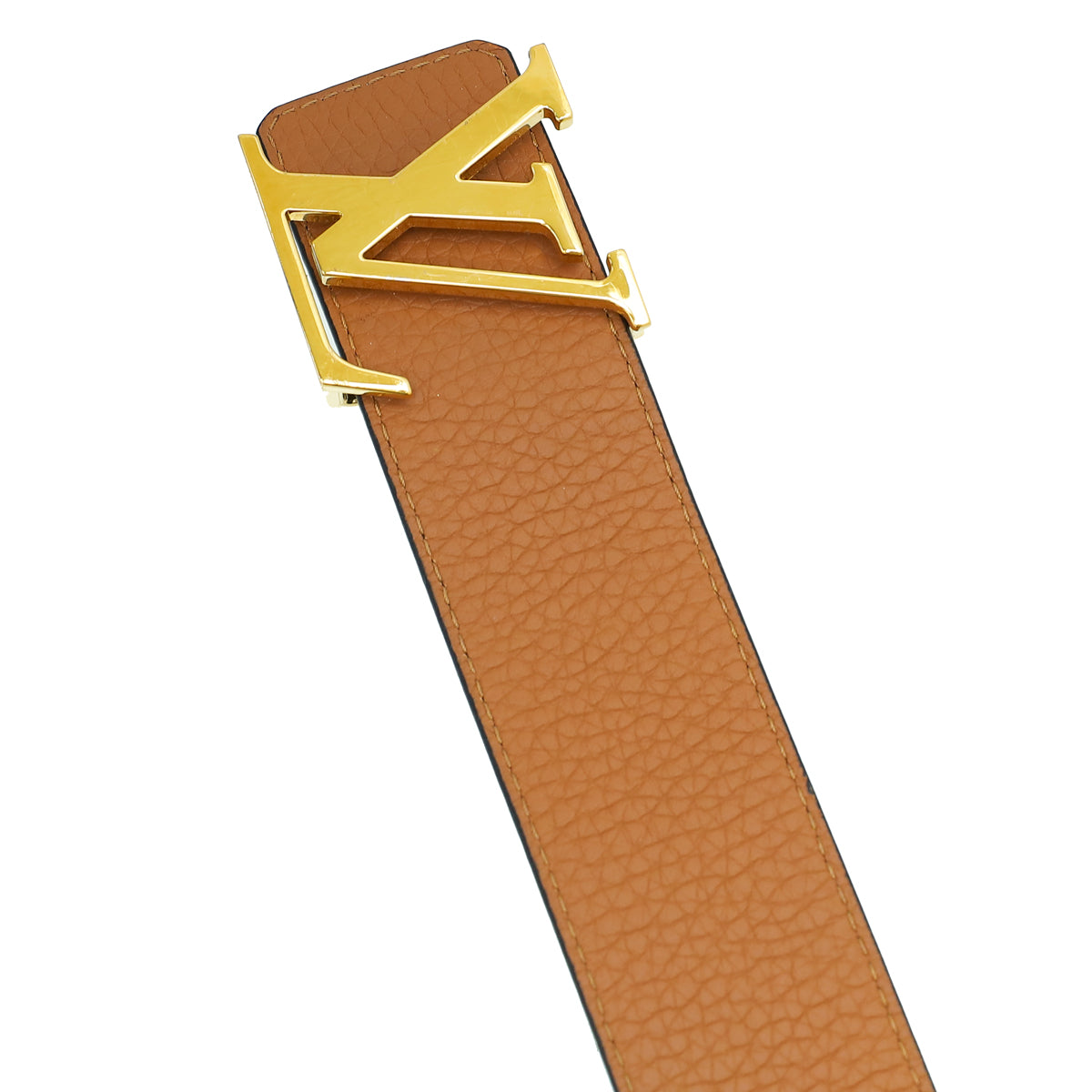 Louis Vuitton Bicolor Initials Buckle Reversible 40mm Belt 34