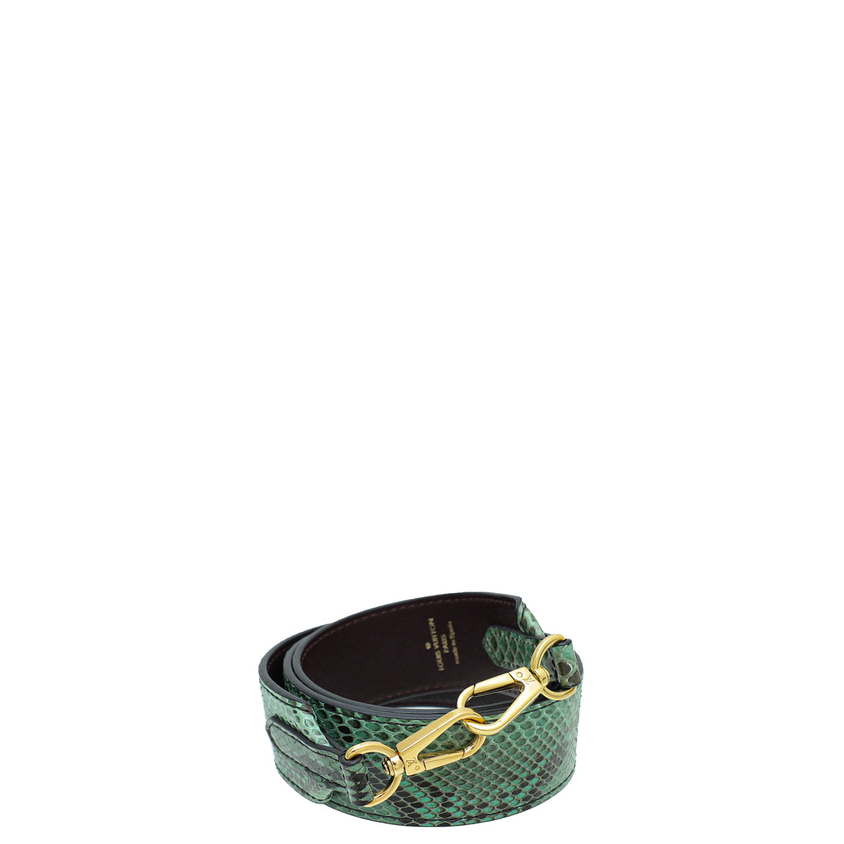 Louis Vuitton Bicolor Python Bandouliere Bag Strap-Louis Vuitton-THE CLOSET