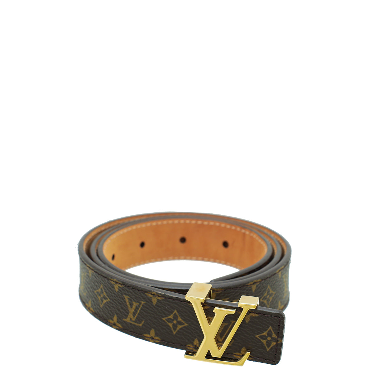 Louis Vuitton Mini Monogram Initial 25mm Belt 30-Louis Vuitton-THE CLOSET
