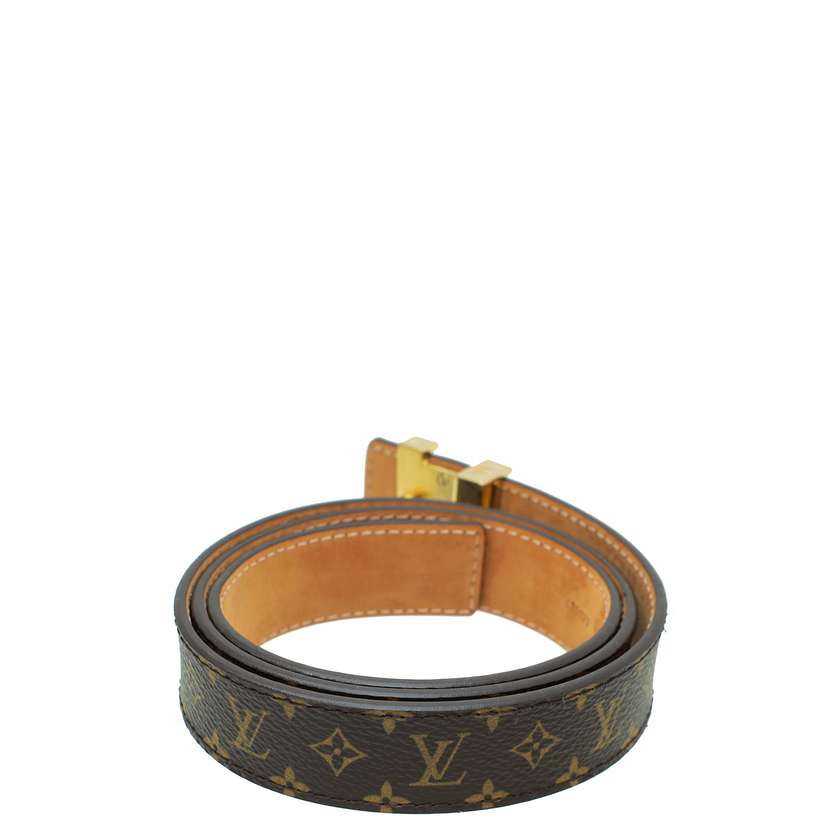 Louis Vuitton Mini Monogram Initial 25mm Belt 30-Louis Vuitton-THE CLOSET