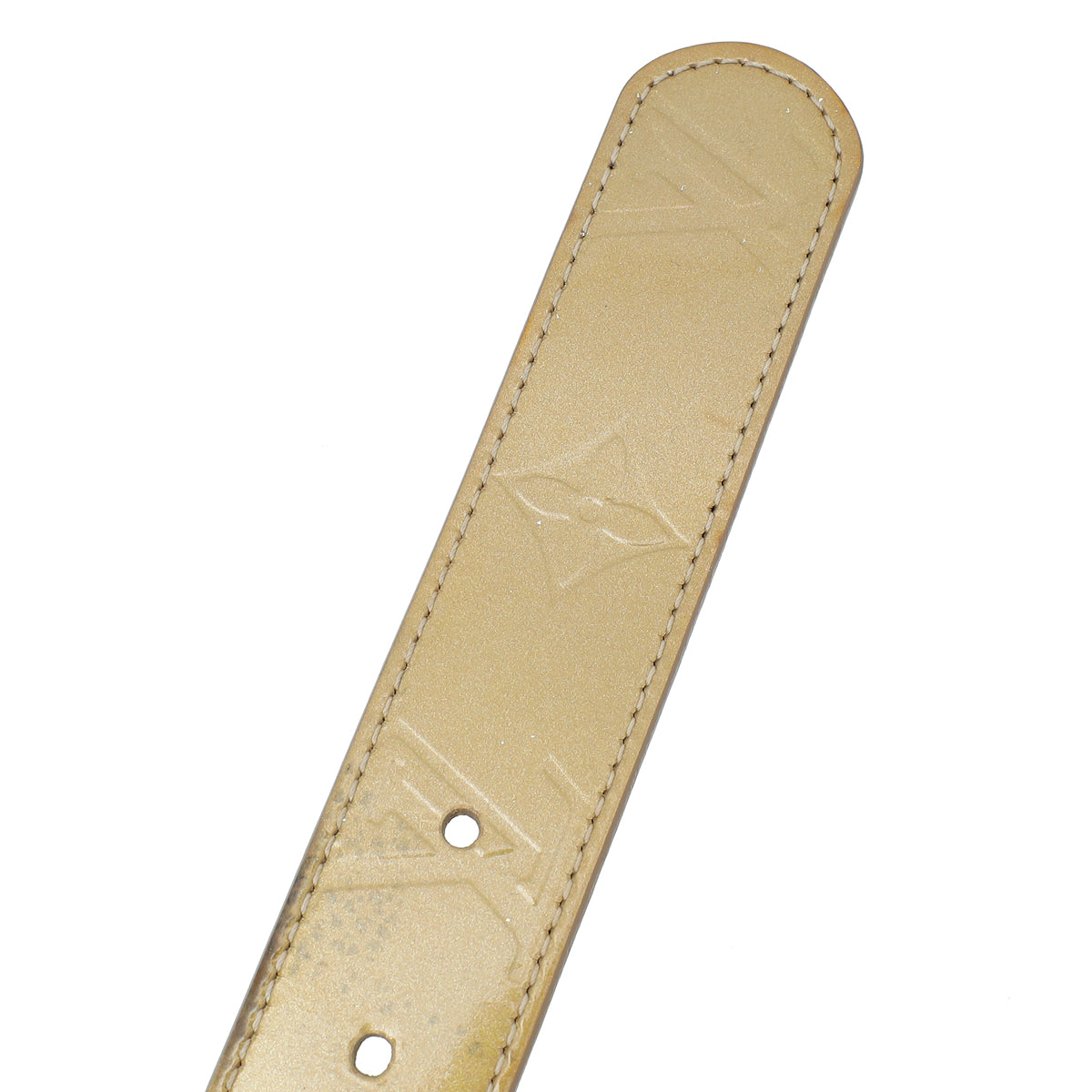 Louis Vuitton Beige Monogram Vernis Ceinture 30mm Belt 36