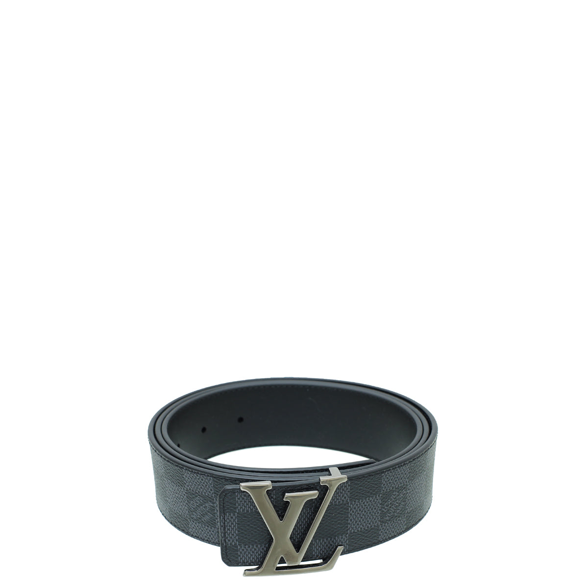 Louis Vuitton Damier Graphite LV Initiales 40mm Reversible Belt 44